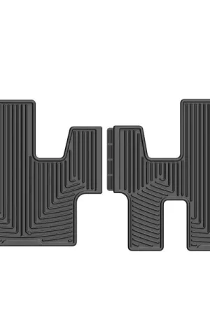 Professional Grade WT Rubber Mats - Front - Blk