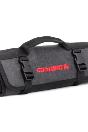 Instant Buy Go Rhino XVenture Gear Tool Wrench Roll - Large (4x4in. Closed) 12oz Waxed Canvas - Black