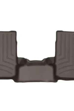 WeatherTech 2019+ Chevrolet Silverado 1500 Double Cab (1st Row Bench) Rear FloorLiner - Cocoa Price Cut