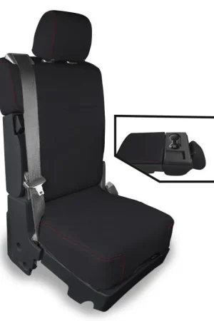 PRP 2015+ Ford F150 / 2017+ Super Duty Center Jump Seat Cover w/ Std. Console - Red High Quality