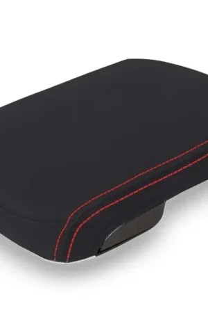 Final Sale PRP 12-15 Center Console Cover Toyota Tacoma - Black with Red Stitching