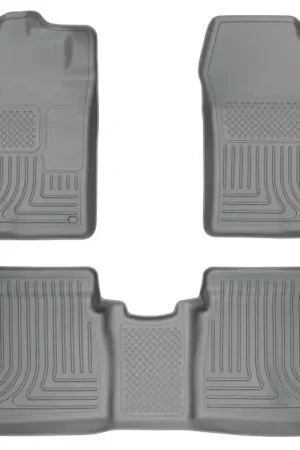 Affordable Husky Liners 10-12 Toyota Prius WeatherBeater Combo Gray Floor Liners