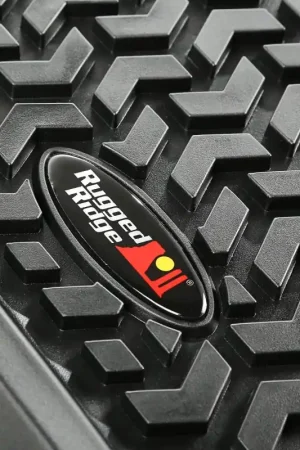 Rugged Ridge Floor Liner Front/Rear Black 2009-2014 Ford F-150 / Raptor Regular / S-Cab / S-Crew Time-Limited