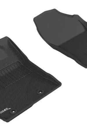 3D MAXpider 2016-2018 Scion/Toyota Im/Corolla Im Kagu 1st Row Floormat - Black Don’t Miss Out