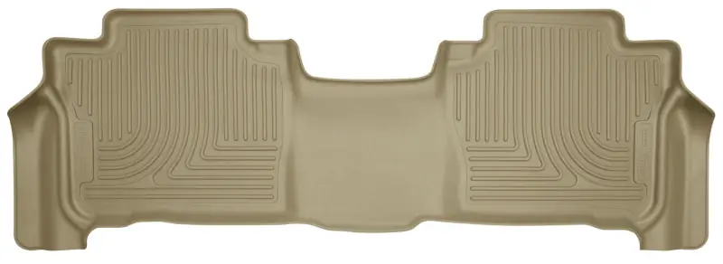Popular Husky Liners 13-16 Lexus LX570 / 13-16 Toyota Land Cruiser WeatherBeater 2nd Row Tan Floor Liners