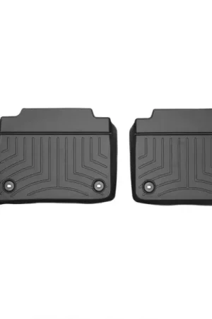 Authentic WeatherTech 13+ Lexus LS Rear FloorLiner - Black