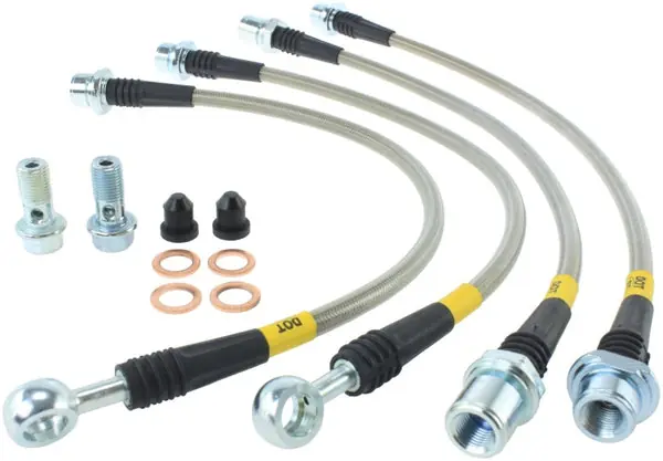 In Demand StopTech Toyota 08-10 Land Cruiser/07-11 Tundra Rear Stainless Steel Brake Line Kit