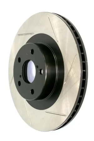 One Day Deal StopTech Power Slot 09 VW CC (Passat CC) / 06-09 Passat (except Syncro) Left Rear Slotted Rotor