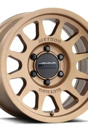 Method MR703 17x9 / -12mm Offset / 106.25mm Bore / 6x5.5 BP / 4.8in BS - Method Bronze Wheel Hassle-Free Returns