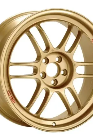 Brand New Enkei RPF1 17x9 5x114.3 35mm Offset 73mm Bore Gold Wheel