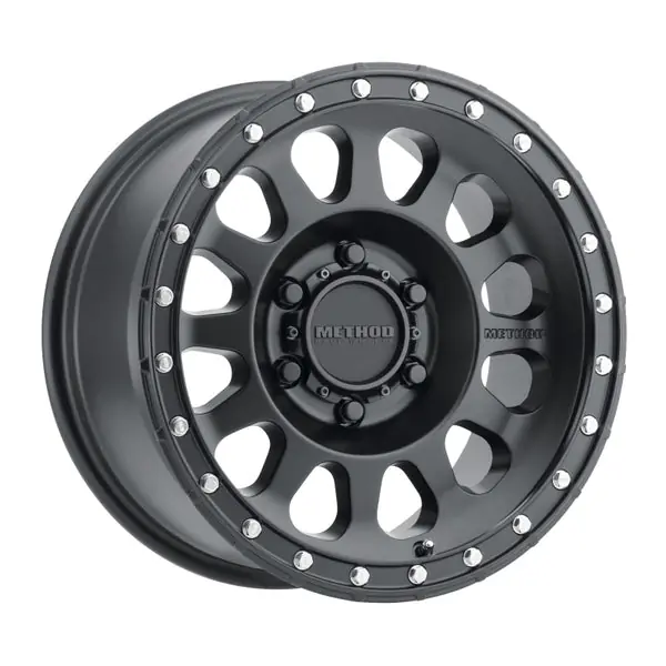Method MR315 17x8.5 0mm Offset 6x120 67mm CB Matte Black Wheel Limited Edition