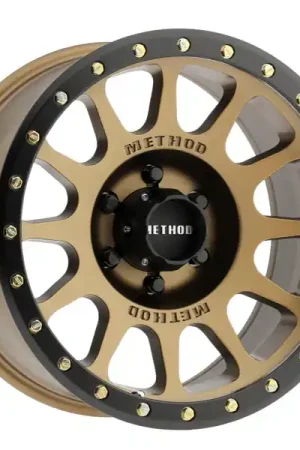 Method MR305 NV 17x8.5 0mm Offset 6x135 94mm CB Method Bronze/Black Street Loc Wheel Shop Now
