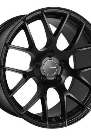 Seasonal Sale Enkei Raijin 18x8.5 38mm Offset 5x120 Bolt Pattern 72.6 Bore Diameter Matte Black Wheel