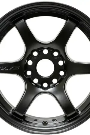 Gram Lights 57DR 15x8.0 +28 4x100 Semi Gloss Black Wheel Top Rated