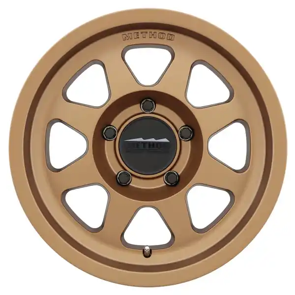 Method MR701 18x9 +25mm Offset 5x150 110.5mm CB Method Bronze Wheel Worldwide Shipping