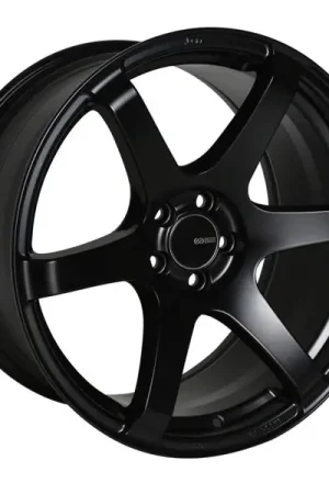 Reduced Price Enkei T6S 17x8 35mm Offset 5x114.3 Bolt Pattern 72.6 Bore Matte Black Wheel