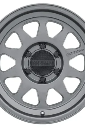 Method MR316 17x8.5 0mm Offset 6x5.5 106.25mm CB Gloss Titanium Wheel Limited Offer