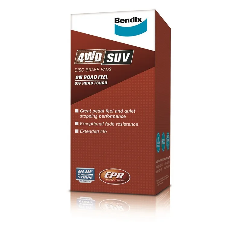 Hassle-Free Returns Bendix 4WD Brake Pad Set - DB1661-4WD