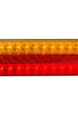 LED Autolamps 275MAR Rear 12\\/24V Combination LED Lamp with Inbuilt Reflector - Stop\\/Tail\\/Indicator Worldwide Shipping