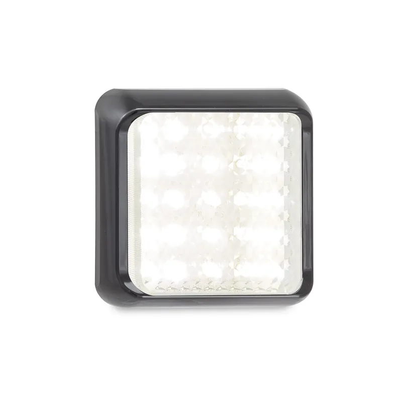 LED Autolamps 80WM LED Reverese Lamp - Square with Black Bracket Fast Shipping