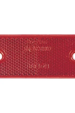 Bulk Order Narva 84032BL Red Retro Reflector in Plastic Holder with Dual Fixing Holes