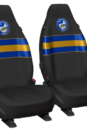 NRL Seat Cover Eels Universal Size 60 Front Pair - PPNRLEEL6\\/2 Fast Shipping