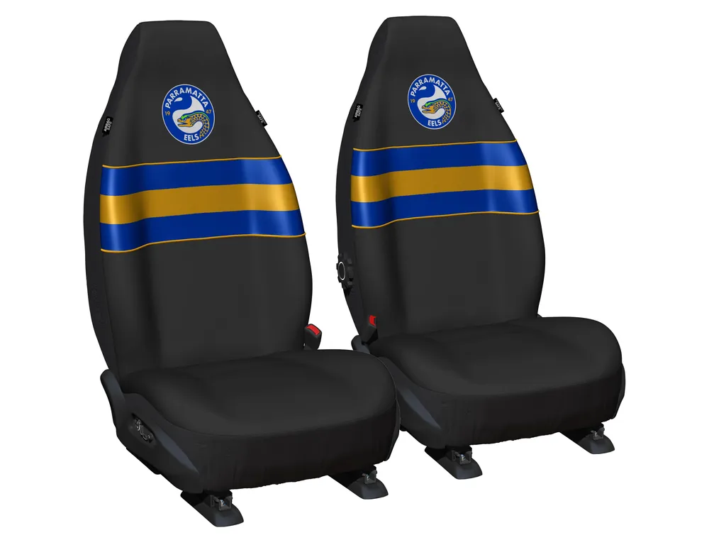 NRL Seat Cover Eels Universal Size 60 Front Pair - PPNRLEEL6\\/2 Fast Shipping