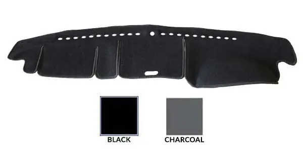 Sunland Dash Mat fits Isuzu D-Max - Black Y301 (Bulky Item - Freight Applies) Handmade