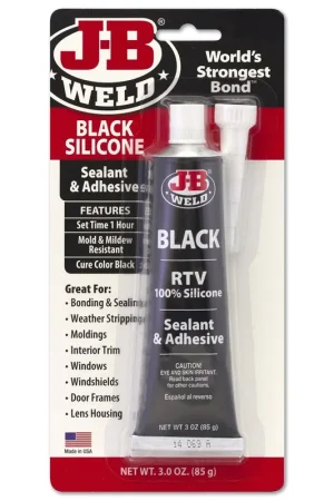 Secure Checkout JB Weld Silicone Black - 31319