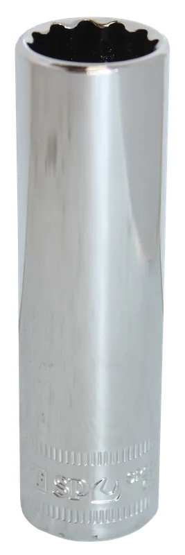SP Tools 1\\/2 inch Dr Deep Sockets - 12pt Metric - Individual, Size: 15mm - SP23415 Luxury