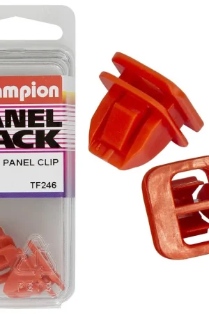 Champion Fasteners Sill Panel Clips (17.9mm Head, to Suit 13.6x9mm Hole, Red) - Pack of 2 - TF246 Hassle-Free Returns