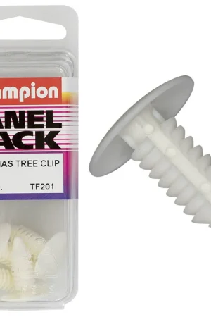 Price Cut Champion Fasteners Christmas Tree Clips (17.5mm Head, 20mm Length, 8mm Stem) - Pack of 4 - TF201