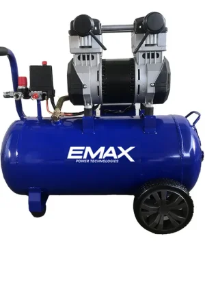 Emax 21L 800W\\/1HP Silenced Oil-less Air Compressor - EMX21800 (*Bulky Item. Freight Charges Apply) (Bulky Item - Freight Applies) Special Offer
