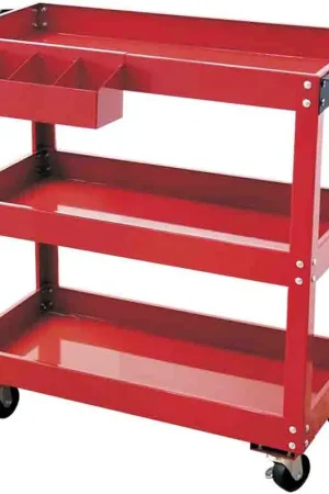 PKTool 100kg Capacity 3 Shelf Steel Tool Trolley - PT81002 (Bulky Item - Freight Applies) Secure Checkout