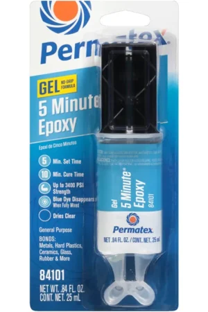 New Release Permatex 5 Minute Epoxy Gel 25ml - 84101 - PX84101