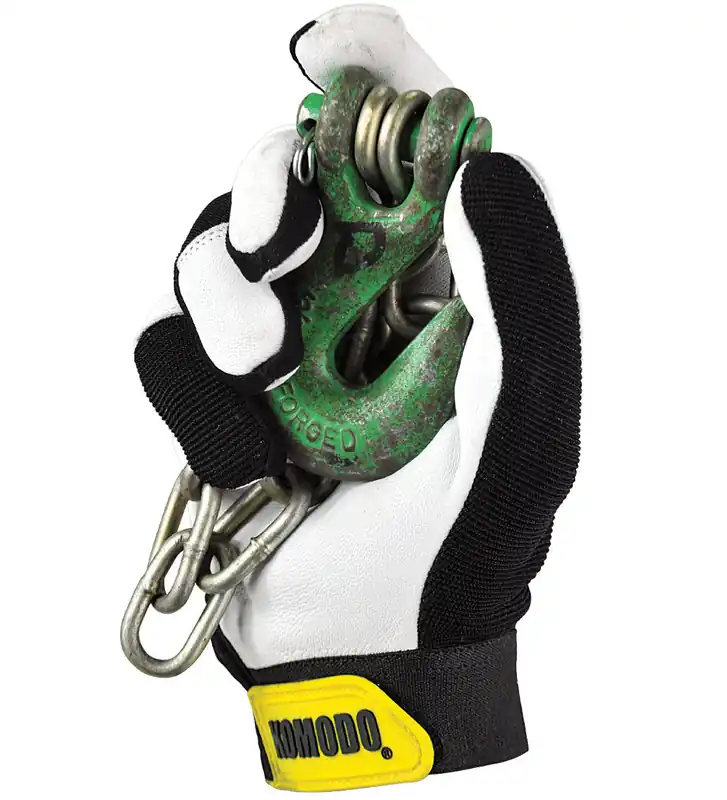 Komodo Pair of Leather Man Gloves - Large - 634803 Discount