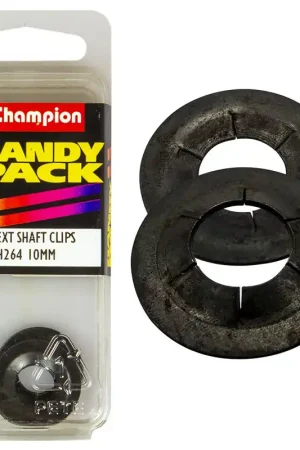 Champion Pack of 4 Spn Type External Shaft Clips\\/Lock Rings - BH264 Holiday Sale