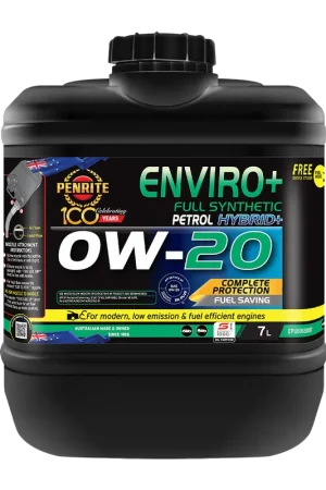 Time-Limited Penrite Enviro+ 0W-20 Full Synthetic 7L - EPLUS0W20007 (Pickup Only)
