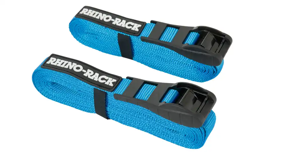 Buy Today Rhino-Rack 4.5m Rapid Straps with Buckle Protector (1 Pair) - RTD45P (Pickup Only)