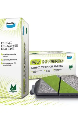 Affordable Bendix EV Hybrid Series Ceramic Brake Pads Tailored for Electric Vehicles and Hybrids - DB2674EV