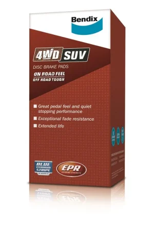 Free Returns Bendix 4WD Brake Pad Set - DB2074-4WD