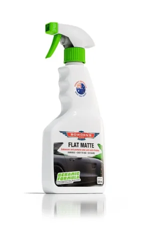 Warranty Included Bowden's Own Flat Matte 500ml - BOFLAT