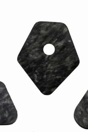 Popular Hood Insulation Pad Flat Fiberglass 5pc for 1969-70 Wildcat LeSabre Grey/Black