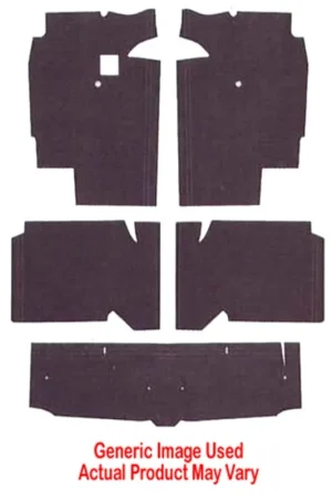 Insulation Sound Deadener Paperback for 1965-68 Mustang Standard Front LH RH New Release