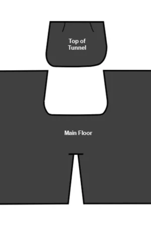 Bargain Sound Deadener for 1964-1967 Dodge D100 Series Die Cut EVA Complete 2Pc