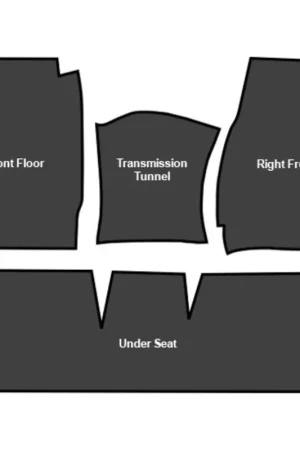 Special Discount Sound Deadener for 1960-1966 Chevrolet K10 Pickup EVA Complete 4Pc