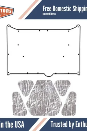 Modern Hood Insulation Pad for 1968-1970 Plymouth Road Run AcoustiHood Smooth