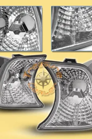 Euro clear Corner Lights - Chrome Best Price