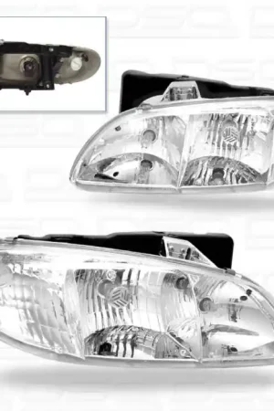 Last Chance Chrome Clear Headlights