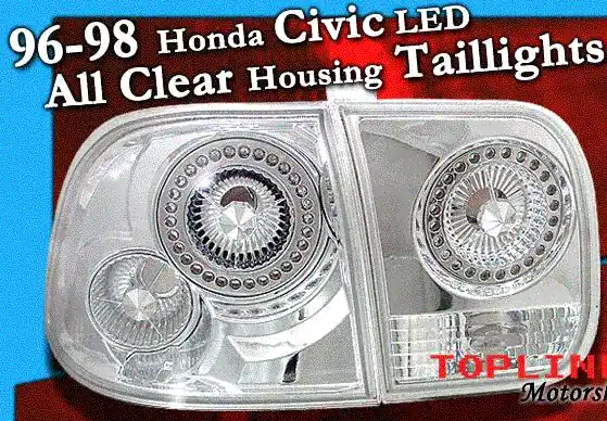 Chrome Clear Housing LED Altezza Taillights Cheap